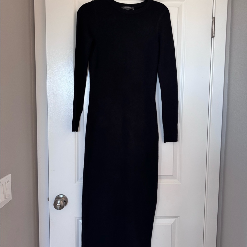 French Connection Classic Black Long Sleeve Dress